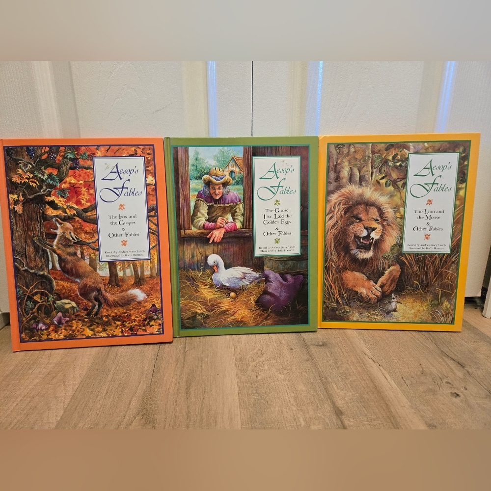 Aesop's Fables Illustrated Book Set